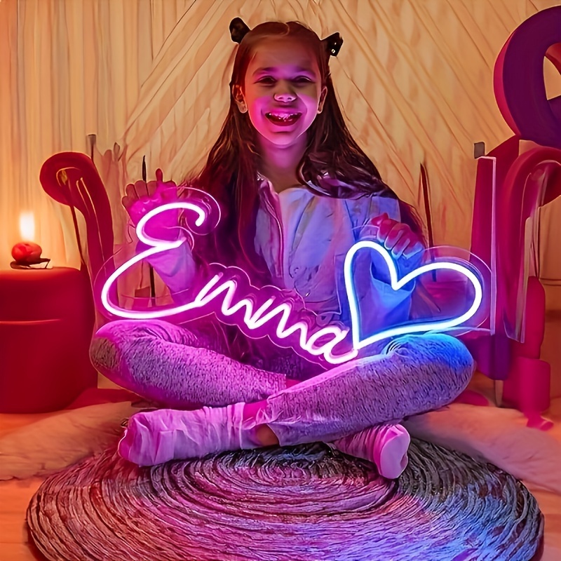 Lighting Decoration Ideas - Tanda Dinding LED Neon Kustom dengan