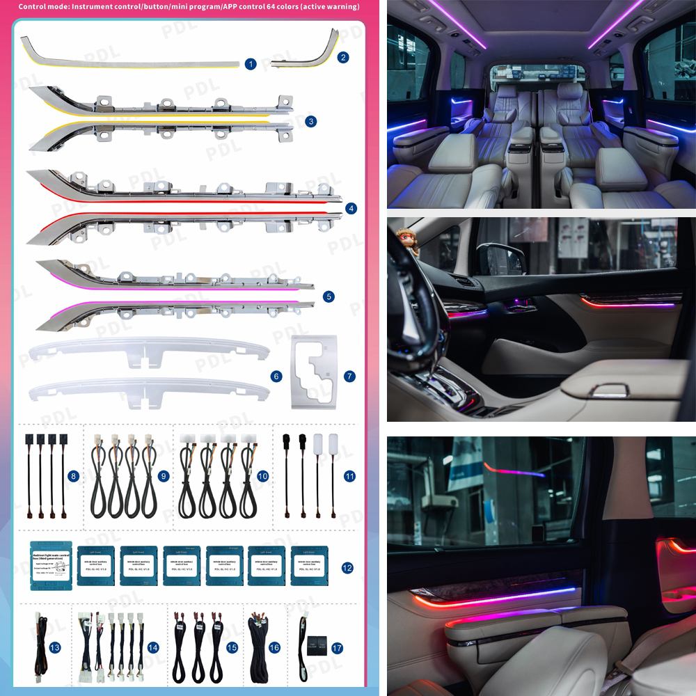 Lighting Interior Decor - Alat Ekstra Otomotif Lampu Sekitar untuk