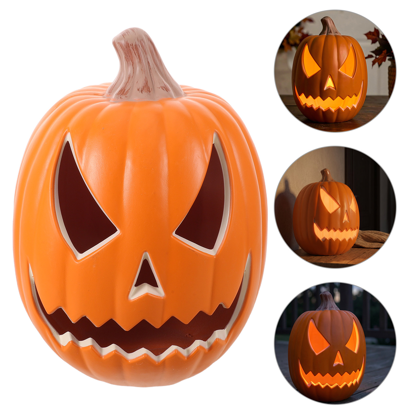 Lighting Decor Store - Lampu Labu Plastik Portabel Halloween dengan