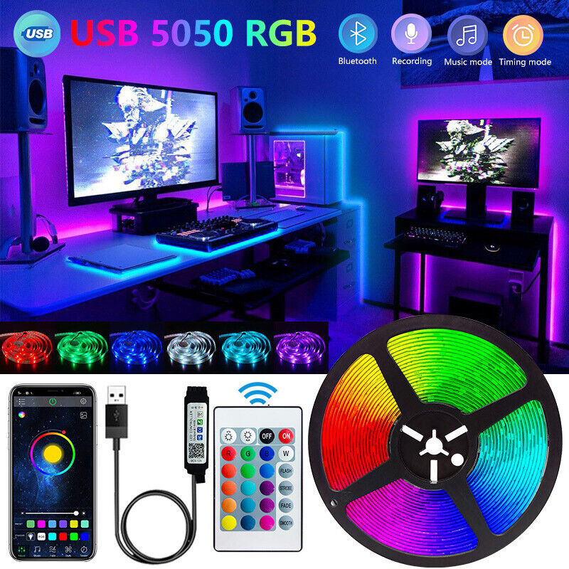 Lighting Decor For Diwali - Lampu LED setrip Bluetooth 5050 Smart