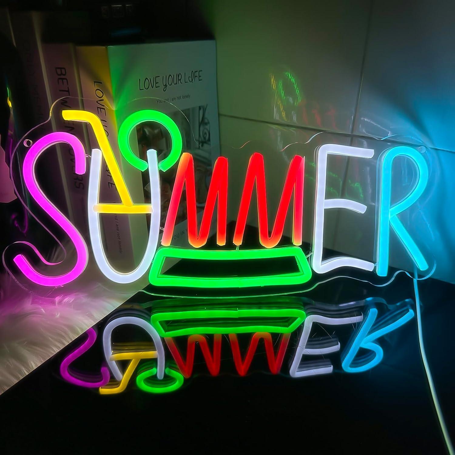 Lighting Decor Rentals - Lampu LED Neon Sign USB untuk
