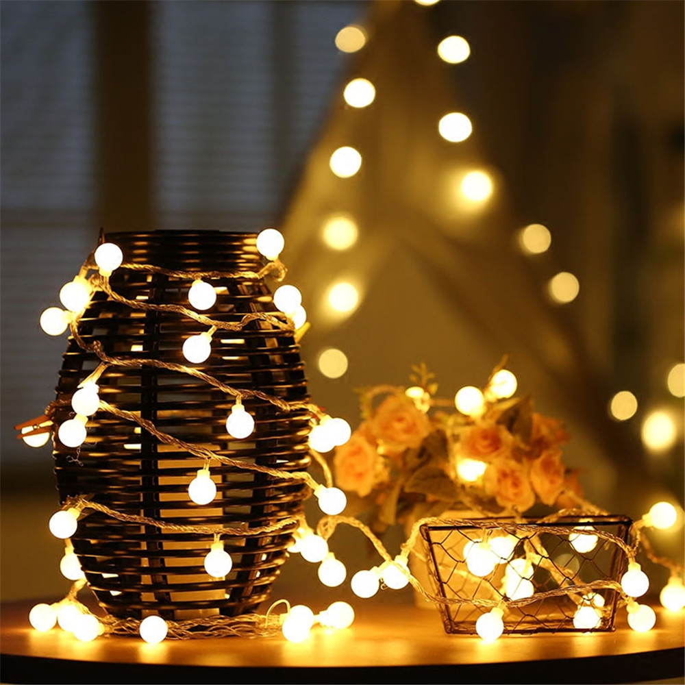 Lampu String Tenaga Surya/USB/ - Lighting Decor For Home ulasan dan harga