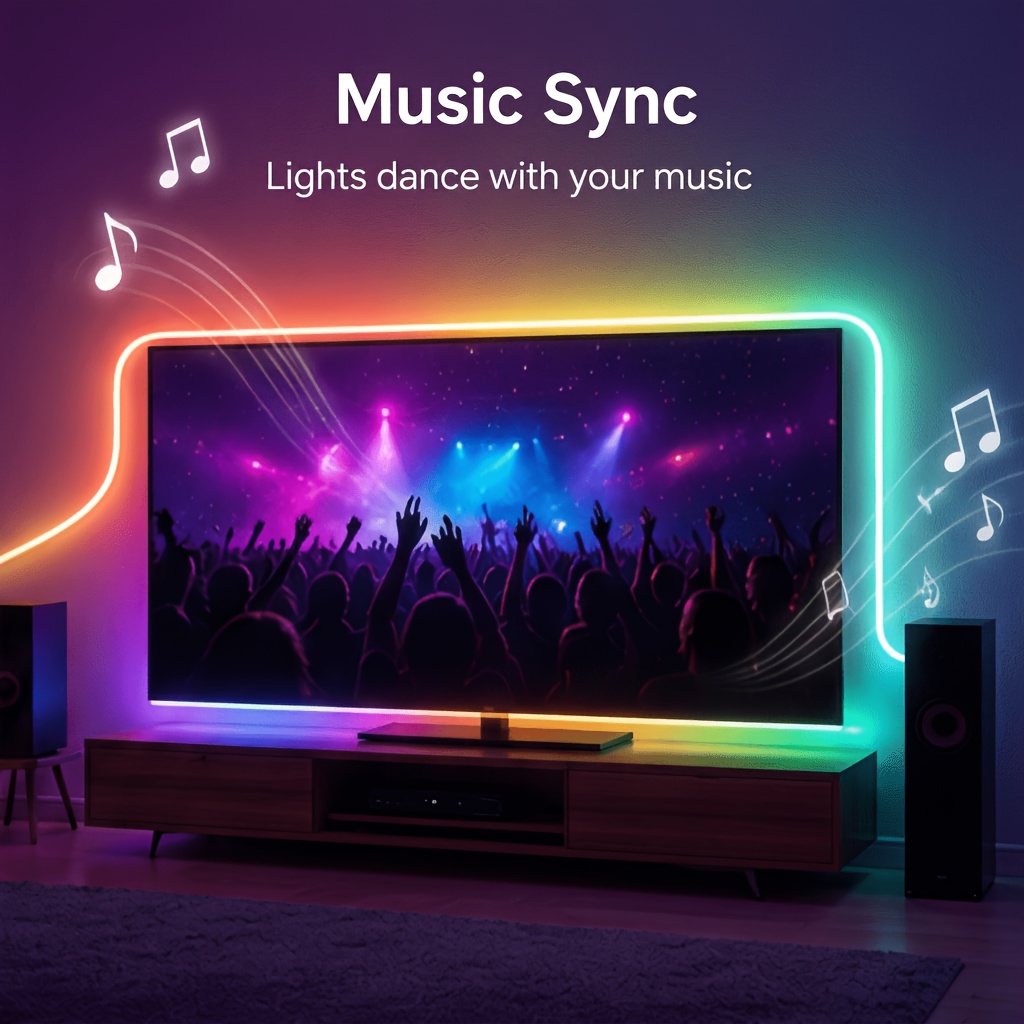 Lampu Neon LED RGBIC Fleksibel - Lighting Decor For Home ulasan dan harga