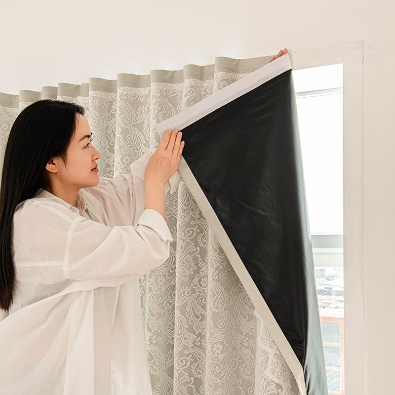 Gorden Blackout Gaya Renda Tan - Lighting Decor Rentals ulasan dan harga