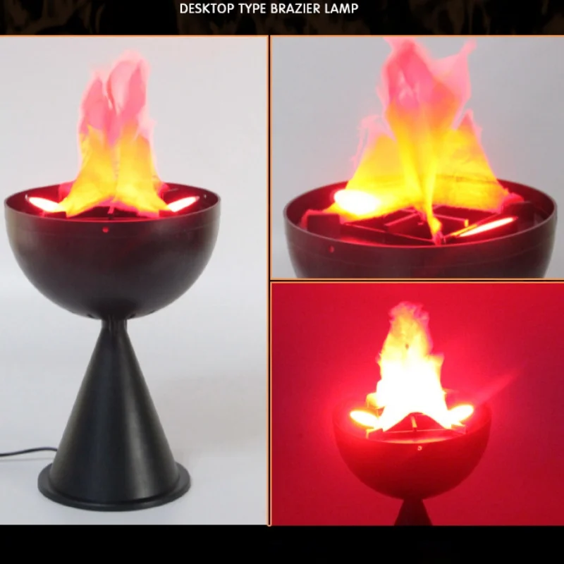 Lampu Api Palsu 3D Simulasi De - Lighting Decoration Ideas ulasan dan harga