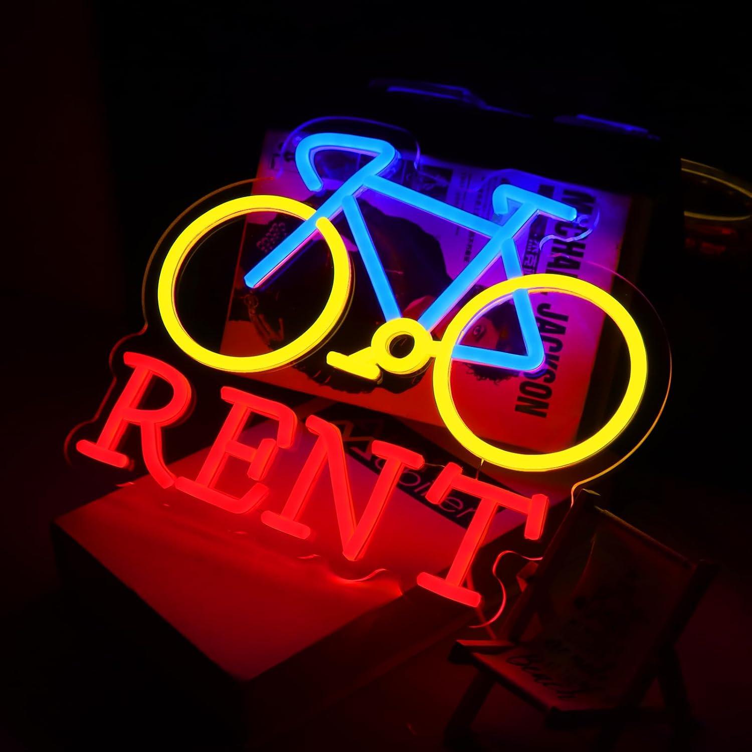 Lampu LED Neon Sewa Sepeda, Da - Lighting Decor Rentals ulasan dan harga