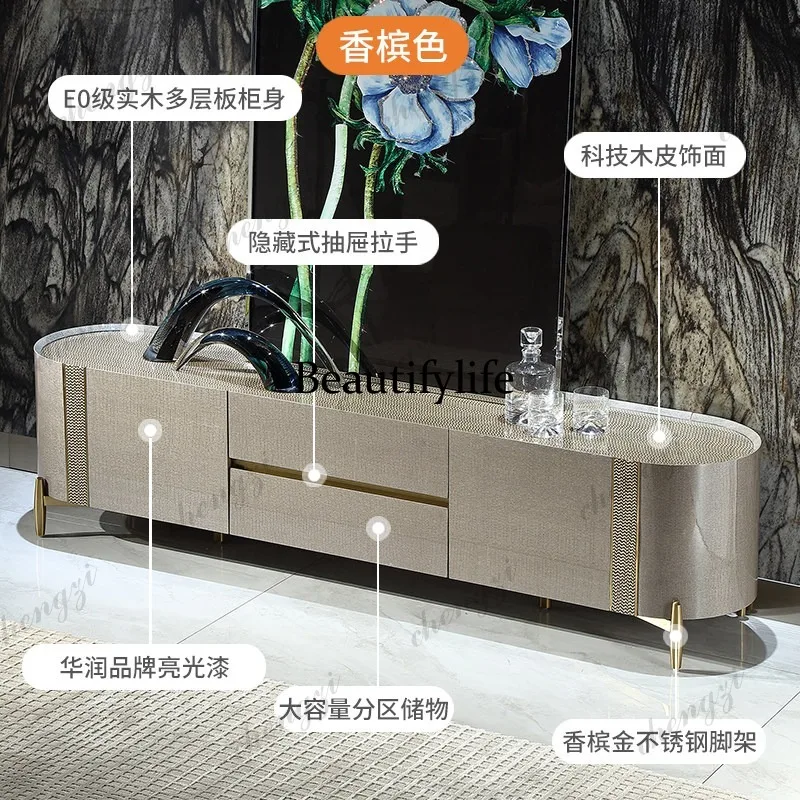 Lemari TV mewah bergaya Italia - Lighting Decorative ulasan dan harga