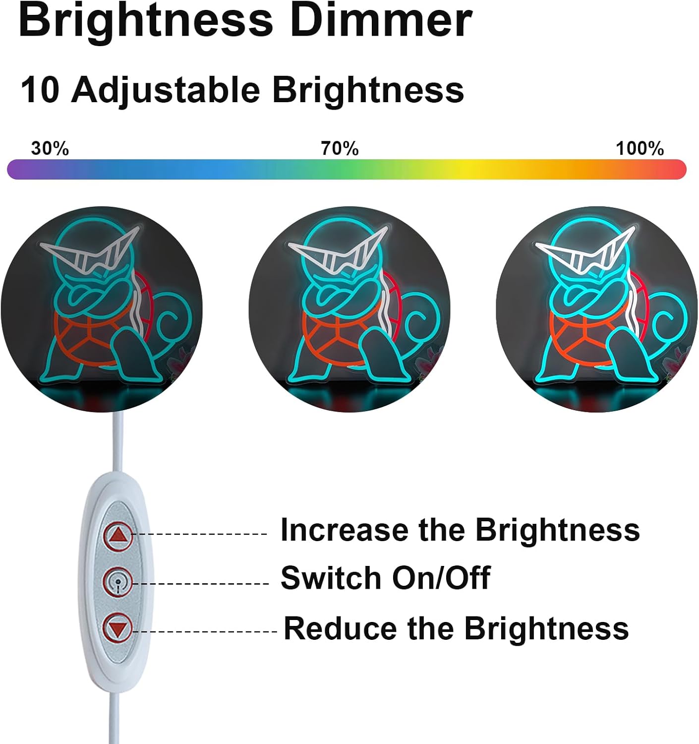 Lampu Neon LED Pokemon Squirtl - Lighting Decor For Diwali ulasan dan harga