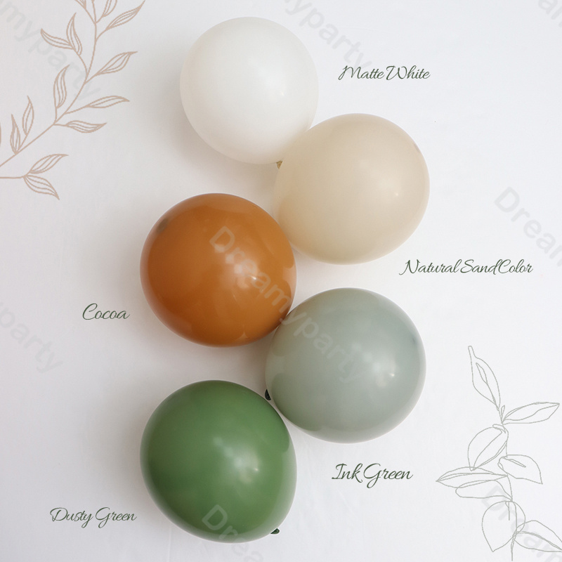 Balon Pastel, 5/10/12/18 inci  - Orange Lighting Decor ulasan dan harga