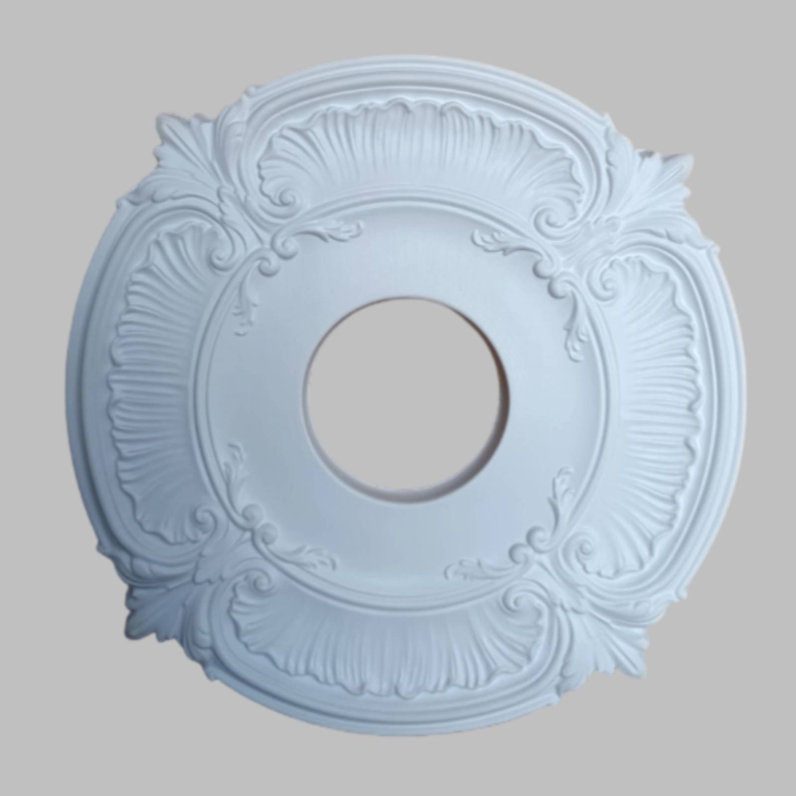 Medali Plafon PU Bulat Desain  - Lighting Decorative ulasan dan harga