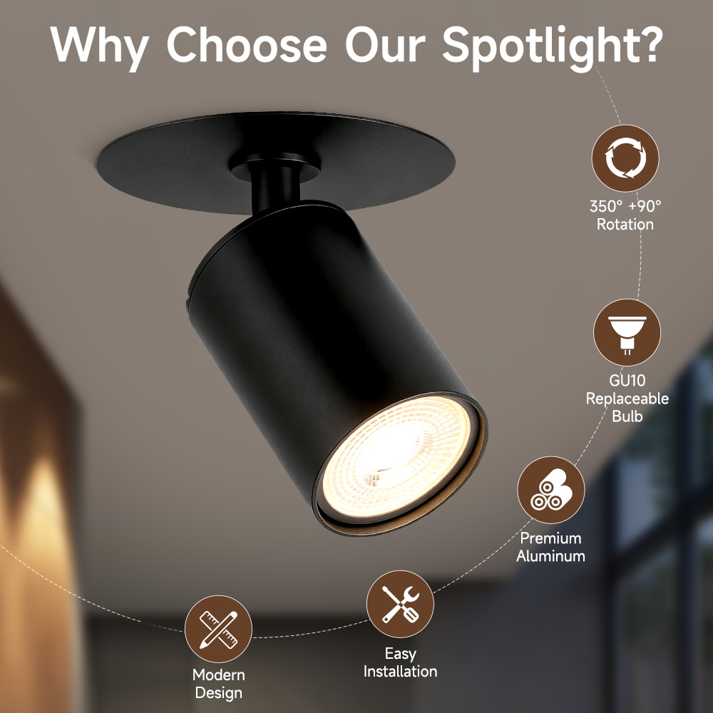 Lampu Sorot Plafon Tersembunyi - Lighting Decor Store ulasan dan harga